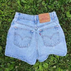Levi’s High Waisted 512 Shorts